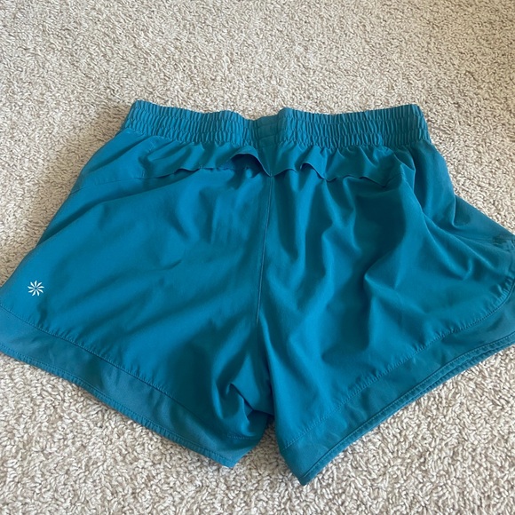 Athleta Racer Run Shorts 4” - Picture 3 of 5